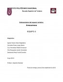 Ordenamiento del espacio turístico Amecameca EQUIPO 4