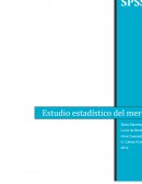 Estudio estadístico del mercado de productos cosméticos