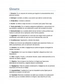 Glosario de derecho.