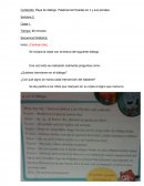 Contenido: Raya de diálogo. Palabras terminadas en z y sus plurales.