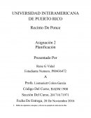UNIVERSIDAD INTERAMERICANA DE PUERTO RICO Recinto De Ponce