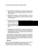 Características relevantes sobre la ciudadanía en México.