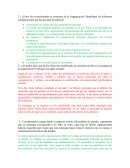 Cómo fue evolucionando la estructura de la organización?