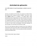 Actividad de aplicación Lee el ABP ubicados en la guía de aprendizaje y contesta lo que se te pide