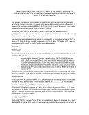 TRANSFORMACION SOCIAL Y AUMENTO DE CAPITAL DE UNA EMPRESA INDIVIDUAL DE RESPONSABILIDAD LIMITADA EN SOCIELDAD COMERCIAL DE RESPONSABILIDAD LIMITADA CO APORTE EN MONEDA EXTRANJERA