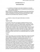 Actividad ciclo 3 y 4 Educacion fisica