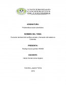 EVOLUCIÓN TERRITORIAL DEL CONFLICTO ARMADO Y FORMACIÓN DEL ESTADO EN COLOMBIA