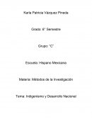 Indigenismo y Desarrollo Nacional