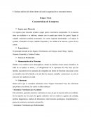 Realizar análisis del clúster dentro del cual la organización se encuentra inmersa