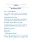 DIPLOMATURA EN GESTIÓN PÚBLICA Y GESTIÓN DE PRESUPUESTO