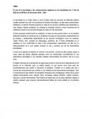 El uso de la tecnología y las consecuencias negativas en los estudiantes de 1er año de BGU de la UEFM en el año lectivo 2015 – 2016