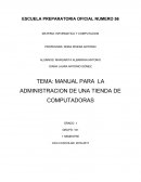 Manual para hacer un negocio de computadoras