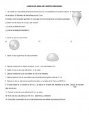 EJERCICIOS AREAS DE CUERPOS REDONDOS.