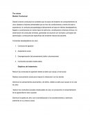 The voices Modelo Conductual