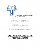 ETICA, LIBERTAD Y RESPONSABILIDAD