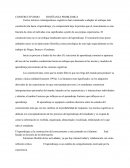 CONSTRUCTIVISMO	ENSEÑANZA PROBLEMICA.