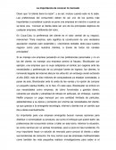 La importancia de conocer tú mercado