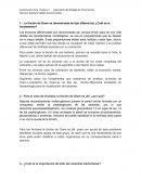La tinción de Gram es denominada de tipo diferencial, ¿Cuál es el fundamento?