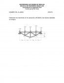 Calculo de reacciones en los apoyos.