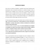 CONTRATO DE TRABAJO. Ensayo