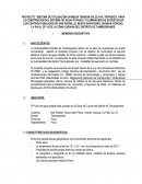 PROYECTO “SISTEMA DE UTILIZACION EN MEDIA TENSION EN 22.9 KV, TRIFÁSICO PARA LA CONSTRUCION DEL SISTEMA DE AGUA POTABLE Y ELIMINACION DE EXCRETAS EN LOS CENTROS POBLADOS DE SAN PEDRILLO, NUEVO SAN PEDRO, CHARAN COPOSO, LA PALA, CP 10 DE LA ZONA CURVAN