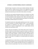 Actividad La historia personal, escolar y la grupalidad. La relación alumno - maestro contenido