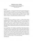 Hidrolisis de la sacarosa y el almidón.