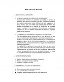 ¿Cuál es la esencia del problema o de la oportunidad?