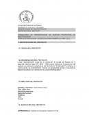 FORMULARIO DE PRESENTACIÓN DE NUEVOS PROYECTOS DE INVESTIGACIÓN PARA SU EVALUACIÓN Y ACREDITACIÓN DURANTE EL AÑO 2011