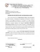 EXPOSICION DE MOTIVOS DE ALUMNOS REZAGADOS