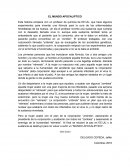 EL MUNDO APOCALIPTICO