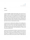 Ensayo “Taxi driver”