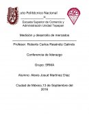 Medición y desarrollo de mercados.