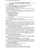 Lección 1 - FUENTE DE OBLIGACIONES.