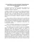 ¿Por qué México es un país semicolonial?