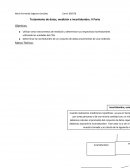 Tratamiento de datos, medición e incertidumbre. II Parte