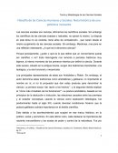 Filosofia de las Ciencias Humanas y Sociales.