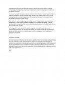 Nvestigaciones efectuadas en diferentes campos de estudio.