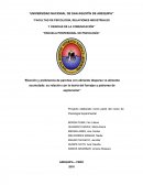 Elección y preferencia de parches con alimento disperso vs alimento acumulado