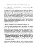Actividad: Descripción y caracterización física del agua.
