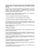 Desarrollo Humano y Oportunidades Humanas para los niños en la guajira