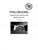 OPCIONES NEGOCIACION