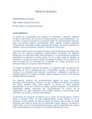 PROYECTO DE GRADO Tema General: Educación