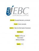 Taller de Información Financiera.