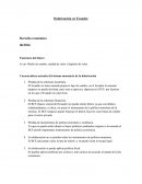 Características actuales del sistema monetario de la dolarización