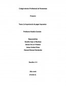 Los Impuestos en Costa Rica.