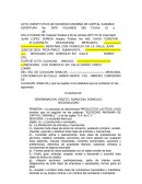 EJEMPLO DE ACTA CONSTITUTIVA MERCANTIL.