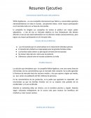 Resumen Ejecutivo Controversia-Identificación del problema