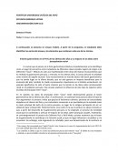 Tema: El ensayo y los elementos básicos de la argumentación.