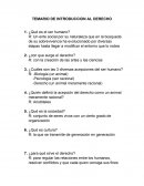 TEMARIO DE INTRODUCCION AL DERECHO